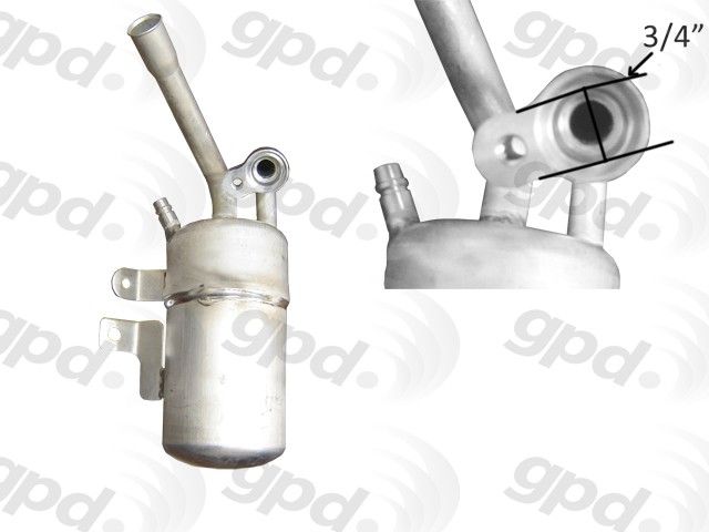 2000-2007 Ford Focus A/C Accumulator (Global Parts)
