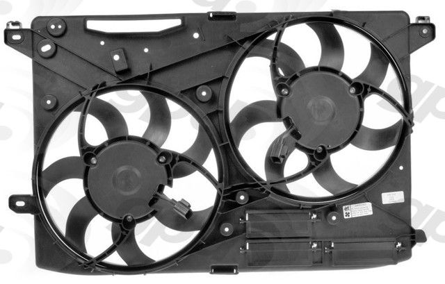 2013-2020 Ford Fusion Engine Cooling Fan Assembly (Global Parts)
