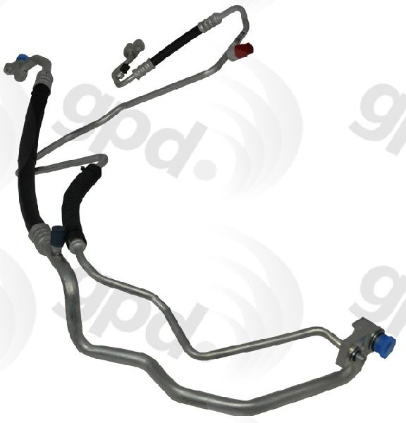 2012-2017 Jeep Wrangler A/C Suction and Liquid Line Hose Assembly (Global Parts)