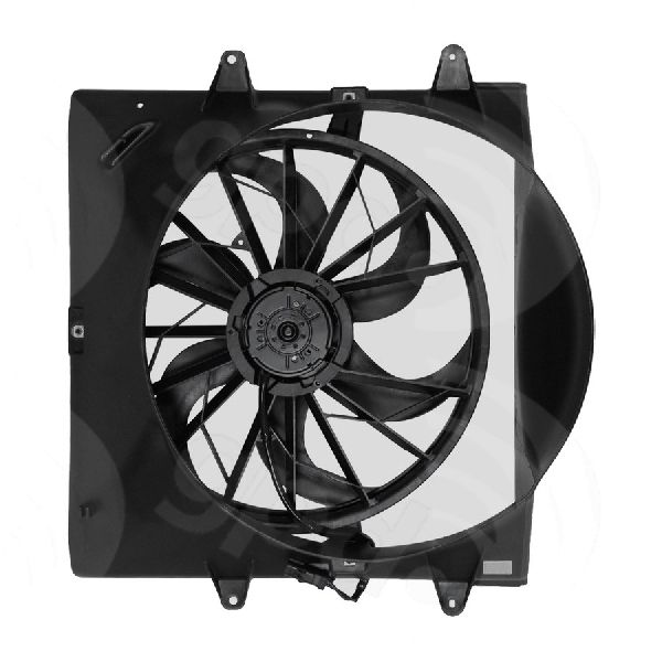 1999-2003 Jeep Grand Cherokee Engine Cooling Fan Assembly (Global Parts)
