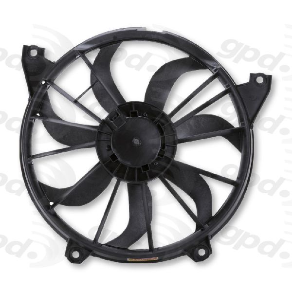 2009-2020 Dodge Journey Engine Cooling Fan Assembly (Global Parts)