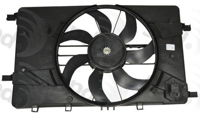 2010-2015 Chevrolet Cruze Engine Cooling Fan Assembly (Global Parts)