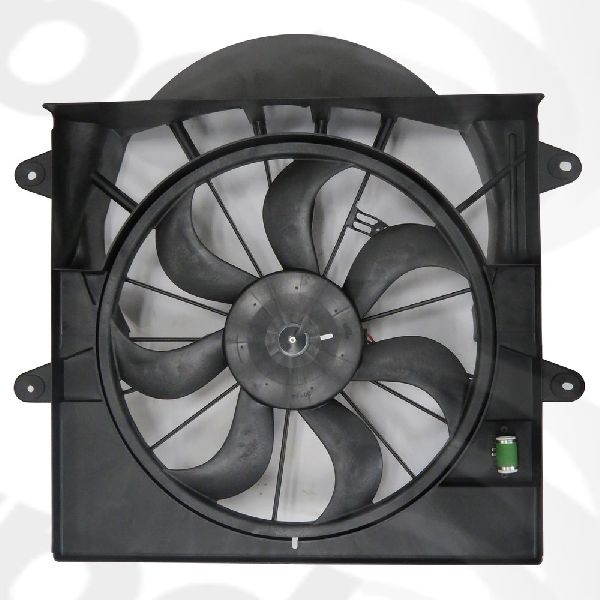 2008-2010 Jeep Commander Engine Cooling Fan Assembly (Global Parts)