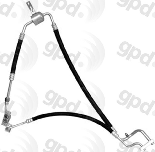 1989 Dodge W150 A/C Refrigerant Discharge Hose (Global Parts)