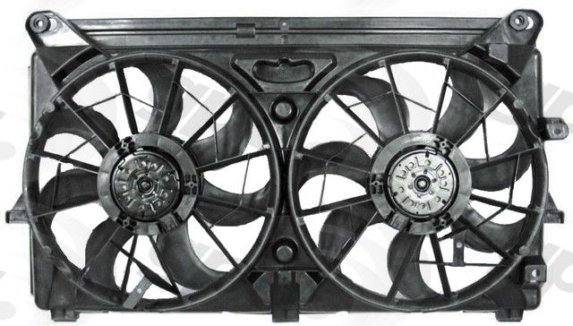 2007-2013 GMC Sierra Engine Cooling Fan Assembly (Global Parts)