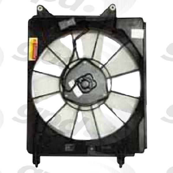 2007-2011 Honda Element Engine Cooling Fan Assembly - Right (Global Parts)