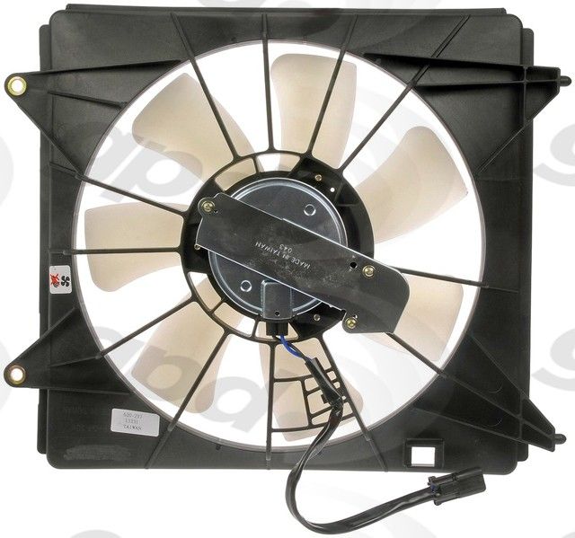 2015-2020 Acura TLX Engine Cooling Fan Assembly - Right (Global Parts)