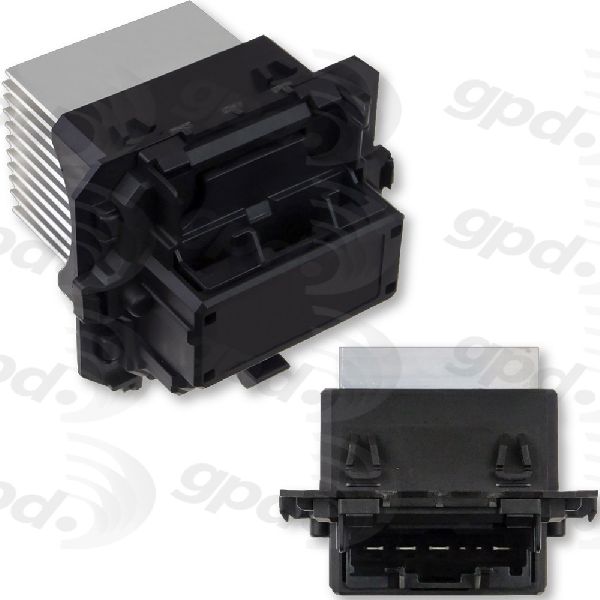 2011-2019 Ford Flex HVAC Blower Motor Resistor - Rear (Global Parts)
