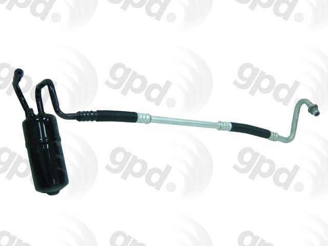 2002-2007 Ford Taurus A/C Accumulator with Hose Assembly (Global Parts)