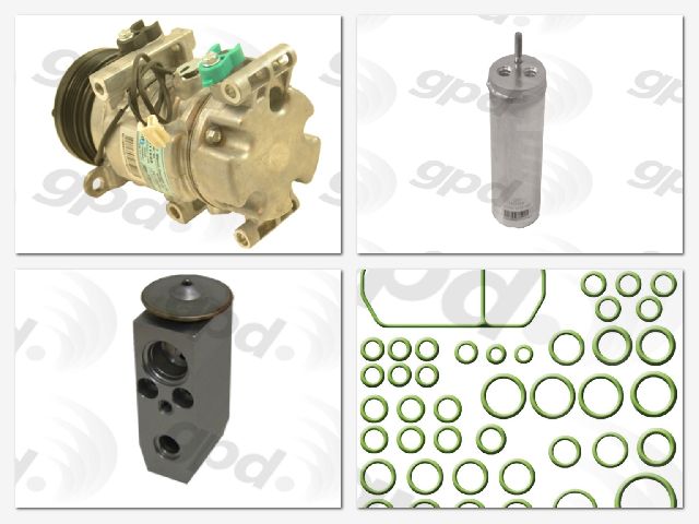 2004-2009 Mazda 3 A/C Compressor Kit (Global Parts)