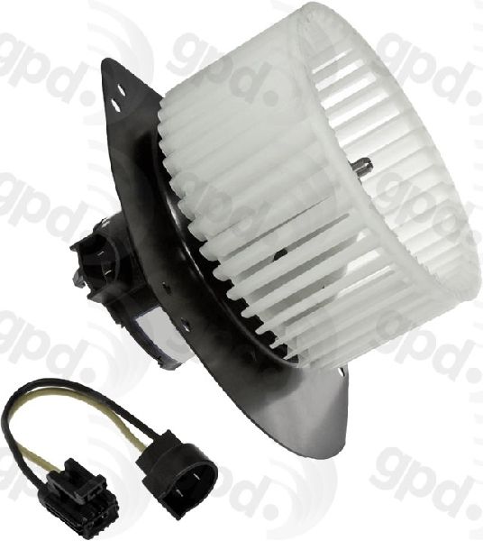 1981-1997 Lincoln Town Car HVAC Blower Motor -  or Front (Global Parts)