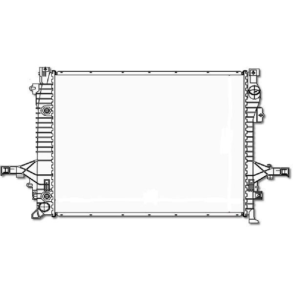 2005-2006 Hyundai Tucson Radiator (Global Parts)