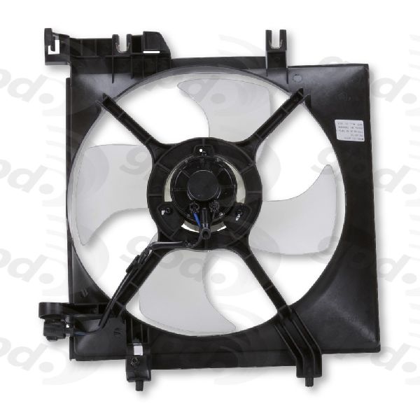 2009-2013 Subaru Forester Engine Cooling Fan Assembly - Left (Global Parts)