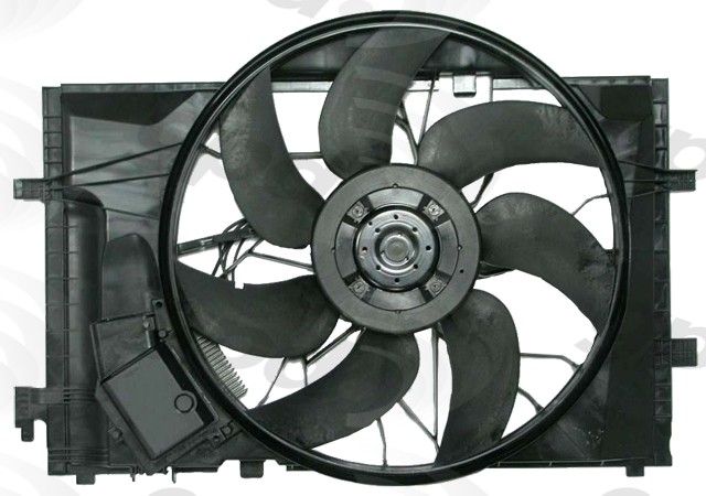 2006-2007 Mercedes-Benz C280 Engine Cooling Fan Assembly (Global Parts)