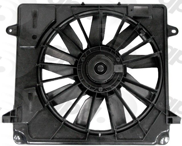 2007-2011 Jeep Wrangler Engine Cooling Fan Assembly (Global Parts)