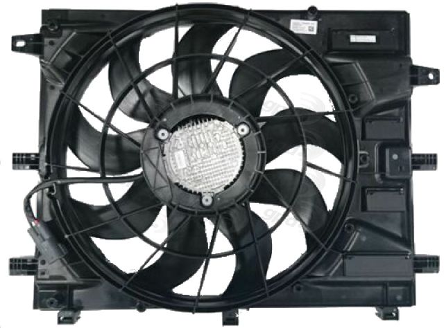 2018-2020 Chevrolet Equinox Engine Cooling Fan Assembly (Global Parts)