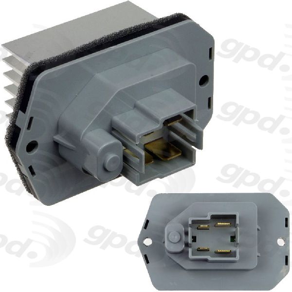 2008-2014 Subaru Tribeca HVAC Blower Motor Resistor - Front (Global Parts)