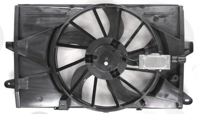 2008-2009 Ford Taurus X Engine Cooling Fan Assembly (Global Parts)