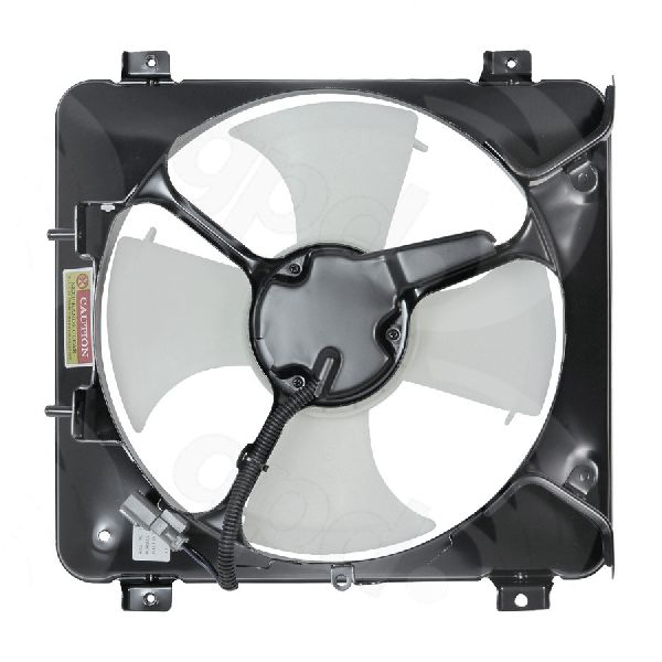 1995-1998 Honda Odyssey Engine Cooling Fan Assembly - Right (Global Parts)