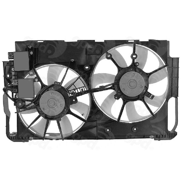 2015-2017 Lexus NX200t Engine Cooling Fan Assembly (Global Parts)