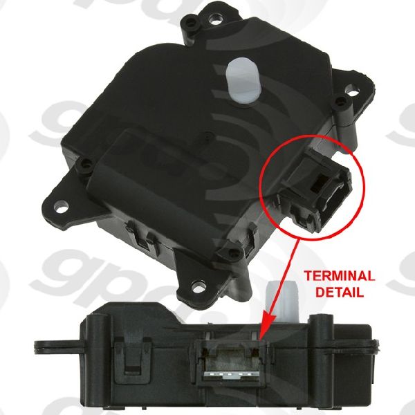 2005-2011 Cadillac STS HVAC Recirculation Door Actuator (Global Parts)