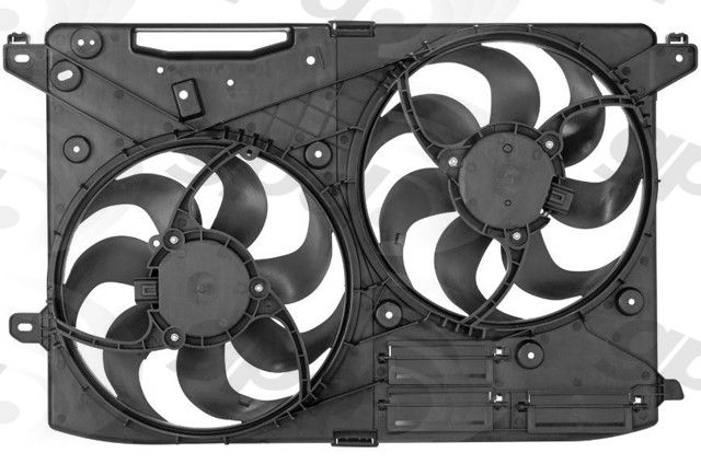 2013-2016 Lincoln MKZ Engine Cooling Fan Assembly (Global Parts)