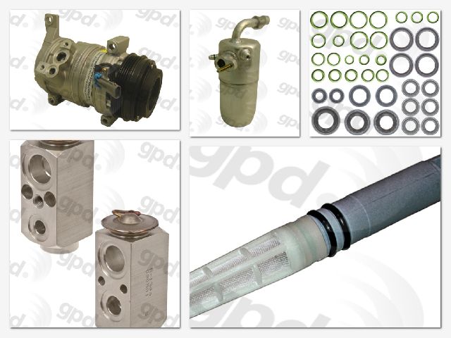 2008-2011 GMC Yukon A/C Compressor Kit (Global Parts)