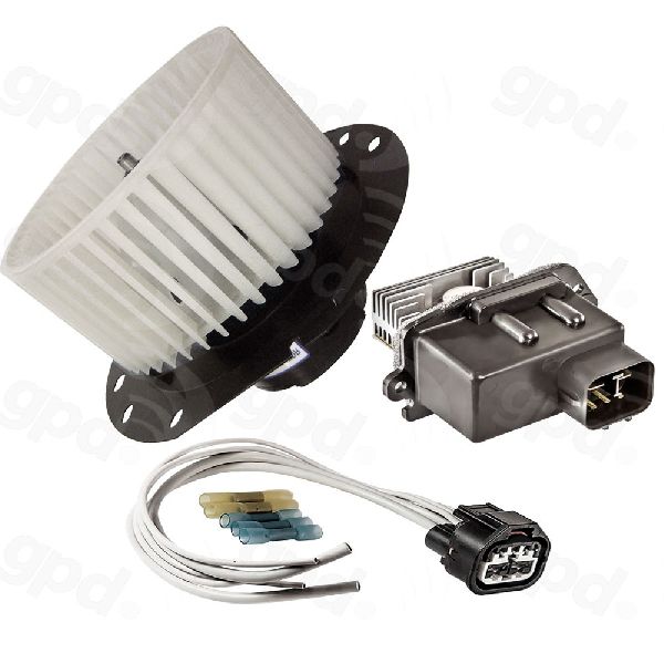 1995-2001 Ford Explorer HVAC Blower Motor Kit - Front (Global Parts)