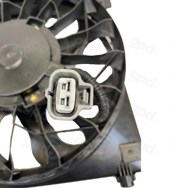 2012-2020 Tesla S Engine Cooling Fan Assembly - Left (Global Parts)