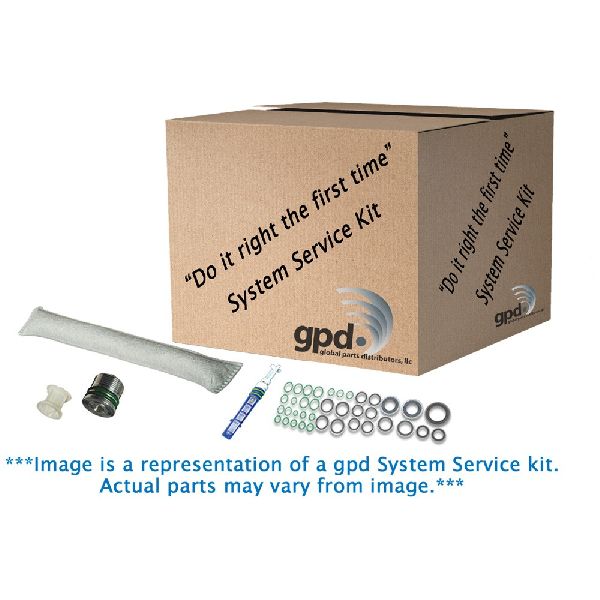 2011 Ford F-550 Super Duty A/C Receiver Drier Kit (Global Parts)