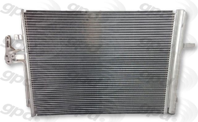 2007-2016 Volvo S80 A/C Condenser (Global Parts)