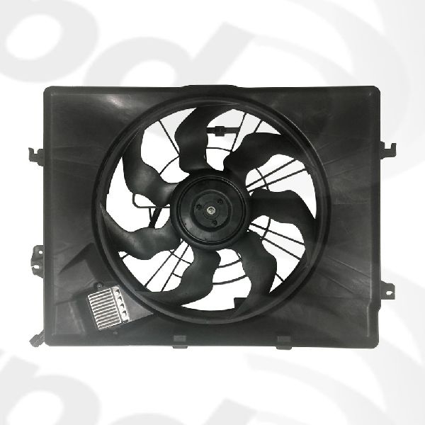 2013-2015 Hyundai Sonata Engine Cooling Fan Assembly (Global Parts)