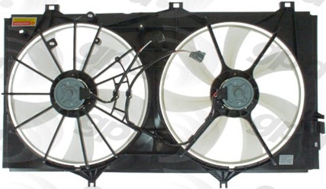 2007-2012 Lexus ES350 Engine Cooling Fan Assembly (Global Parts)