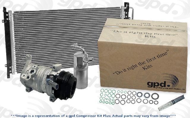 2016-2020 Nissan Maxima A/C Compressor and Condenser Kit (Global Parts)