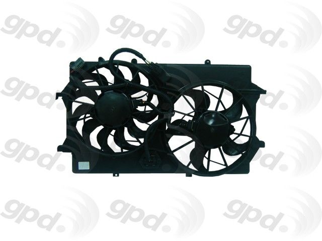 2003-2007 Ford Focus Engine Cooling Fan Assembly (Global Parts)