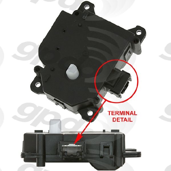 2009-2010 Pontiac Vibe HVAC Recirculation Door Actuator (Global Parts)
