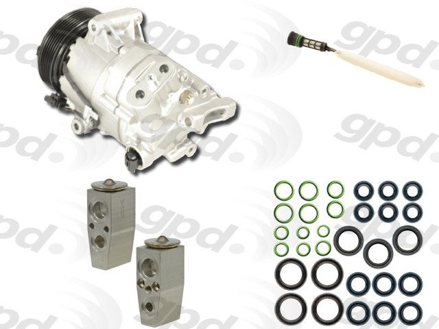 2016 Chevrolet Cruze Limited A/C Compressor Kit (Global Parts)