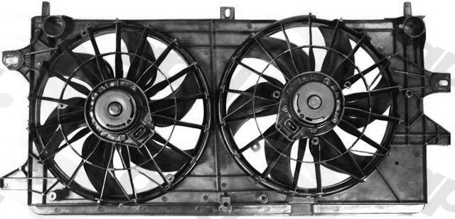 2009, 2008, 2007, 2006, 2005 Buick Allure Engine Cooling Fan Assembly