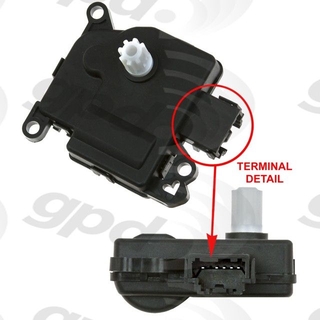 2018, 2017, 2016, 2015, 2014 Dodge Durango HVAC Blend Door Actuator