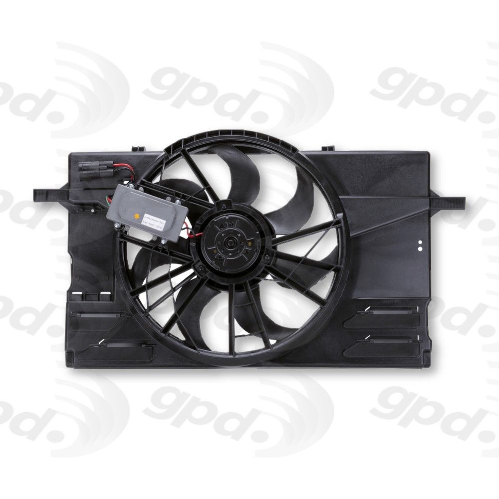 2011, 2010, 2009, 2008, 2007, 2006, 2005, 2004 Volvo S40 Engine Cooling Fan Assembly