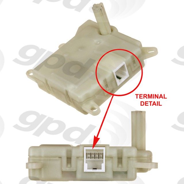 2002, 2001, 2000, 1999, 1998 Ford Expedition HVAC Blend Door Actuator