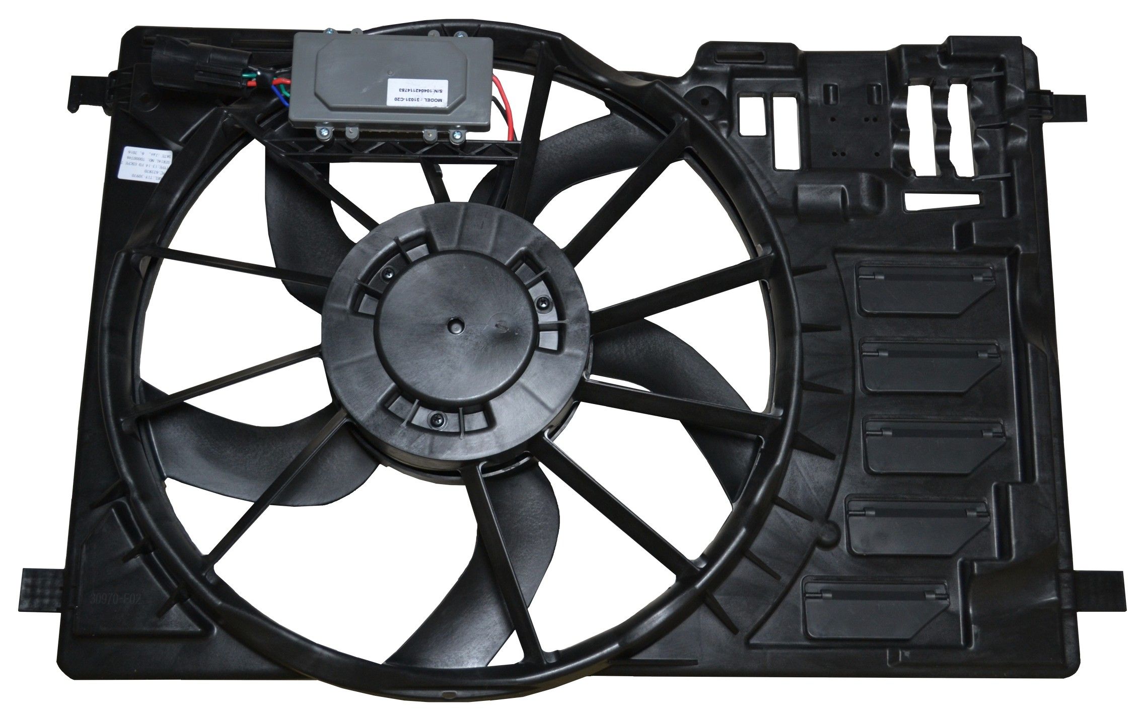2016, 2015, 2014, 2013 Ford Escape Engine Cooling Fan Assembly