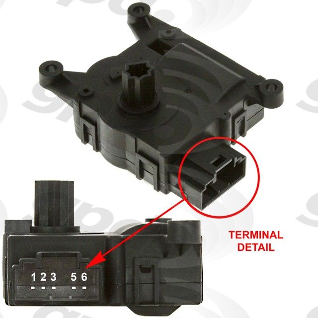 2011, 2010, 2009, 2008 Ford Focus HVAC Mode Door Actuator