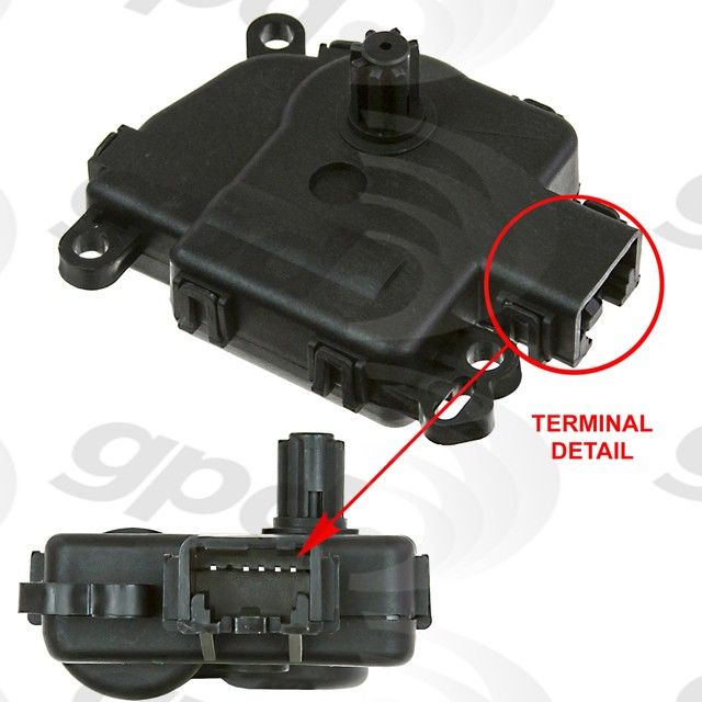 2014, 2013, 2012, 2011, 2010, 2009, 2008, 2007 Lincoln Navigator HVAC Recirculation Door Actuator