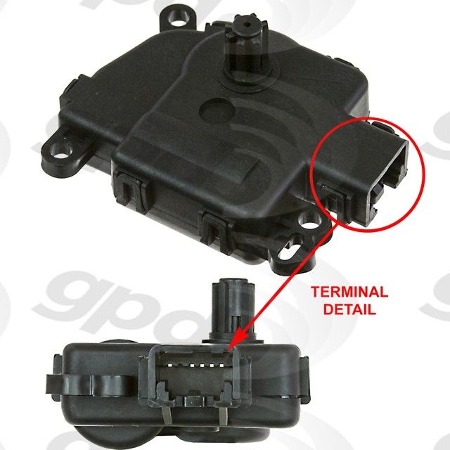 2007, 2006, 2005 Ford Freestyle HVAC Mode Door Actuator