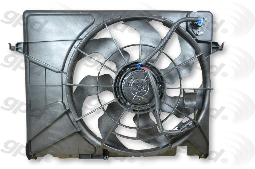 2010, 2009, 2008, 2007, 2006 Kia Optima Engine Cooling Fan Assembly