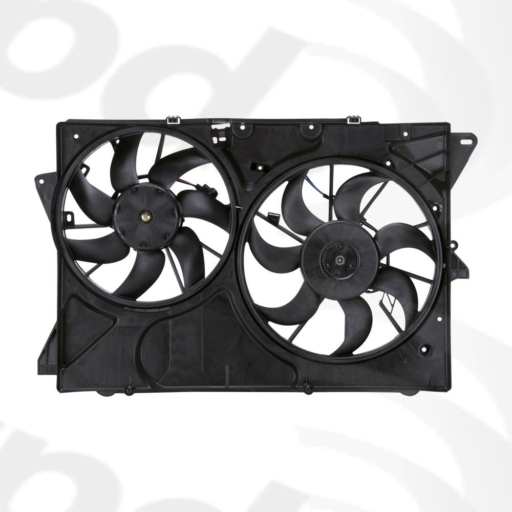 2012, 2011 Ford Explorer Engine Cooling Fan Assembly