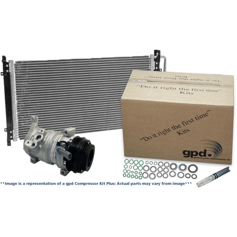 1992 Chevrolet G30 A/C Compressor and Condenser Kit