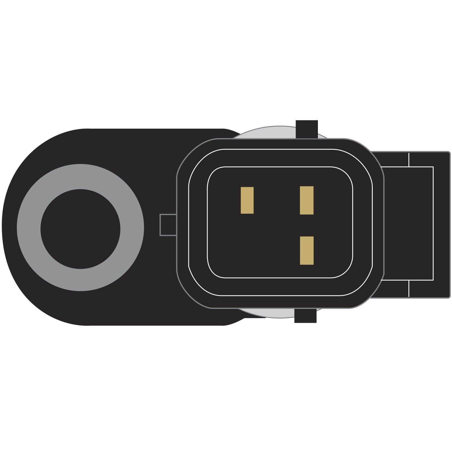 2010, 2009, 2008, 2007 Jeep Commander Automatic Transmission Oil Pressure Sensor