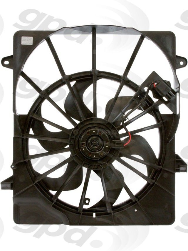 2011, 2010, 2009, 2008, 2007 Dodge Nitro Engine Cooling Fan Assembly